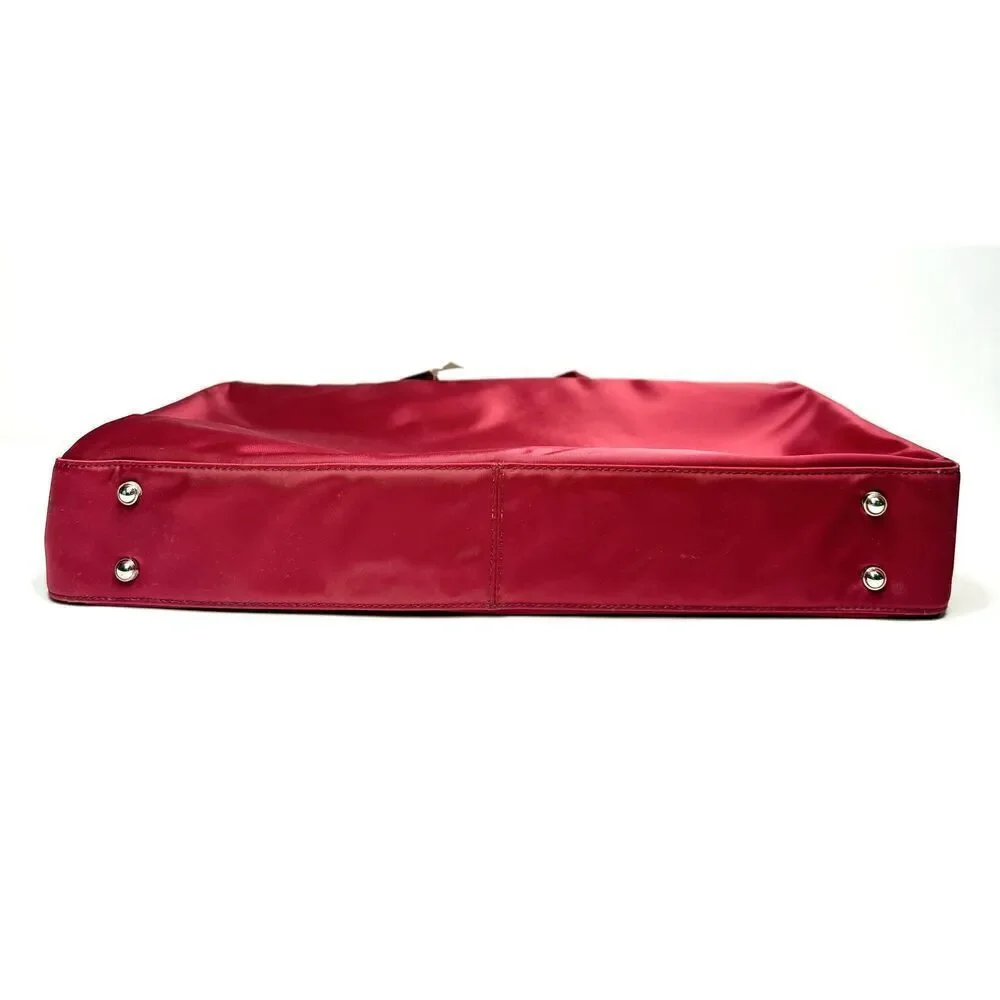 Kate Spade Adriana Cranberry Laptop Briefcase Nylon Bag NWT Rare